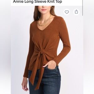 NWT Beacon Knit Long Sleeve blouse